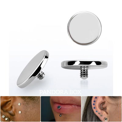 Top Disco plano - Titanio