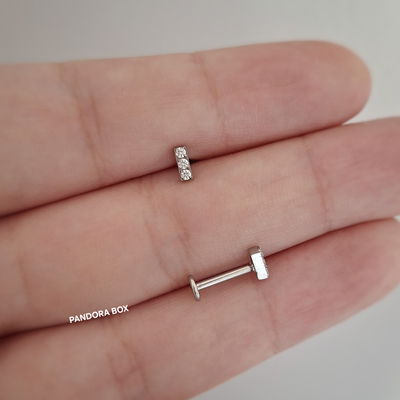 Labret mini barrita cubic