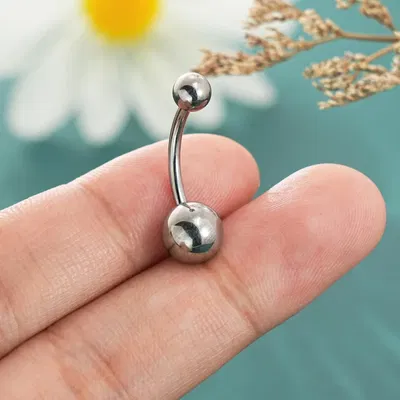 Piercing ombligo - Titanio