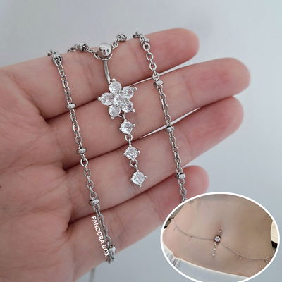 Piercing omb. Chain Flor