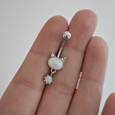 Piercing omb. Gatito