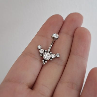 Piercing omb. Cluster filigrana 