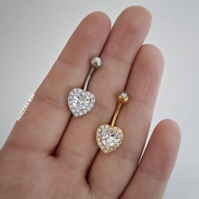 Piercing omb. Corazón Royal