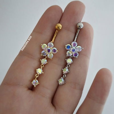 Piercing omb. Flor Tornasol 