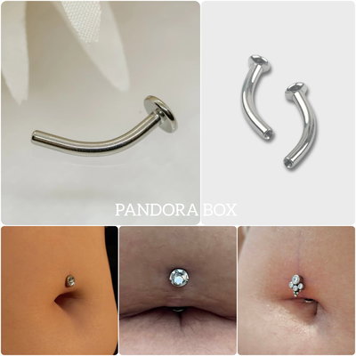 Base floating (1,6mm- 14G) - Titanio