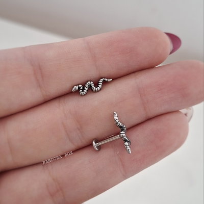 Labret Serpiente rayada