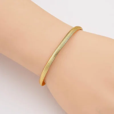 Pulsera Snake - Ac.  Dorado