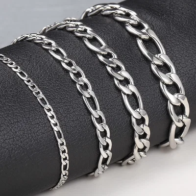 Pulsera Figaro - Acero