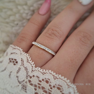 Anillo multibrillo - Dorado 