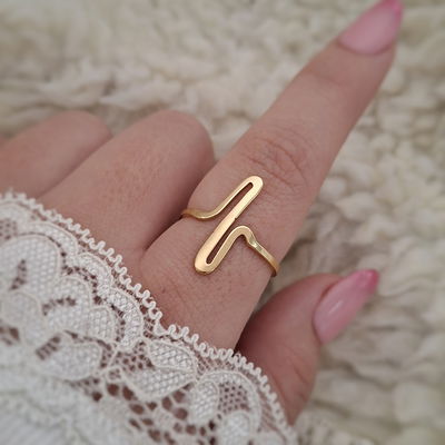 Anillo Beat - Dorado 