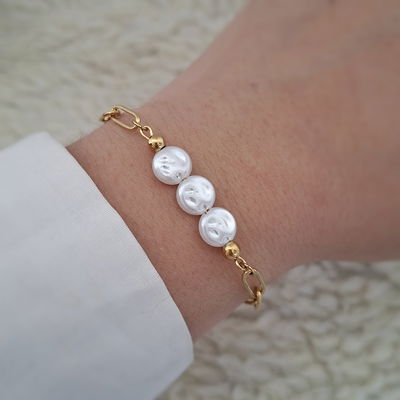 Pulsera Moon - Dorado 