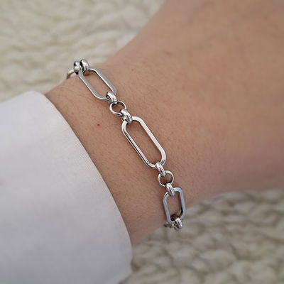 Pulsera Forcheta - Acero