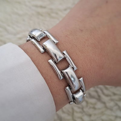 Pulsera robust - Acero