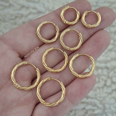 Argollitas turba - Dorado 