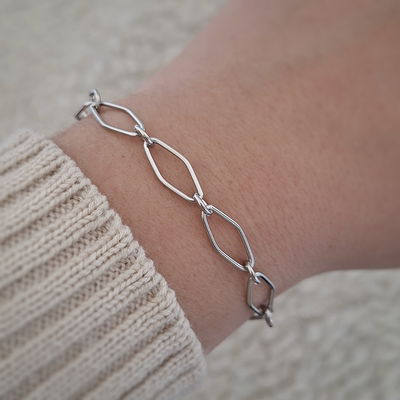 Pulsera Ágape - Acero