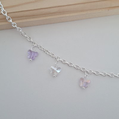 Pulsera Charms Mariposas 