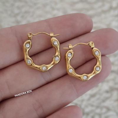 Arg. Bubble strass - Dorado 