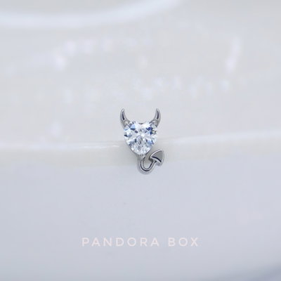 Top Diablito zirconia - Titanio 