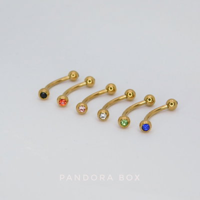 Banana strass - Dorado 