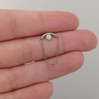 Labret chain Cubic