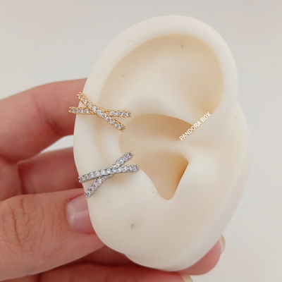 Labret cubics Cruzados