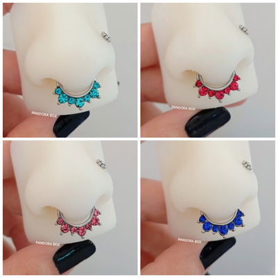 Septum strass colores