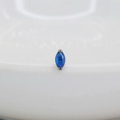 Top Marquise azul - Titanio 