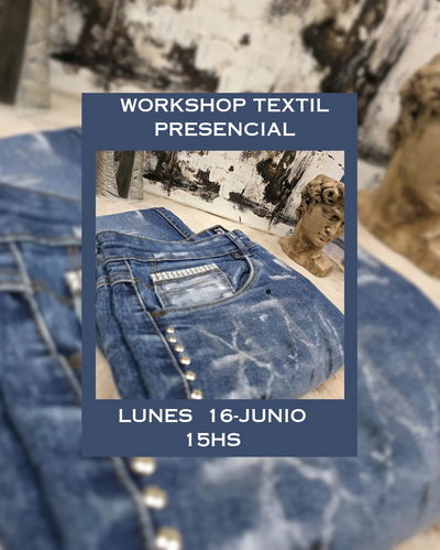 Workshop textil presencial Silver dark (reserva)