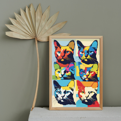 Cuadro Cats & Kittens 20x30