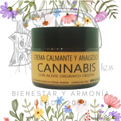 CBD - crema analgésica y calmante 50 gramos