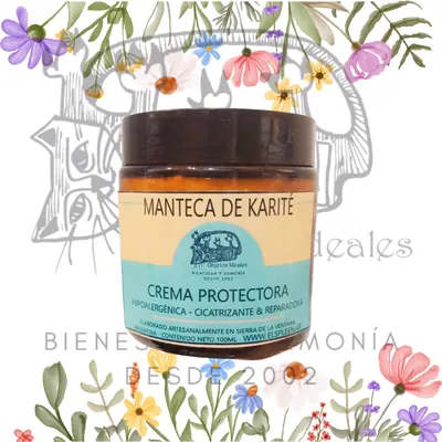 MANTECA DE KARITÉ - crema protectora 135 gramos