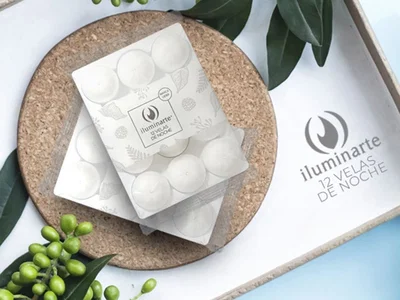   AROMANZA VELAS DE NOCHE X12