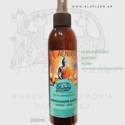 AYURVEDA AGNI (FUEGO) - armonizador áurico 200ML