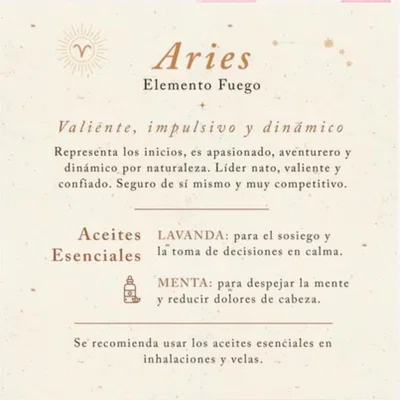 armonizador áurico - SIGNO ARIES