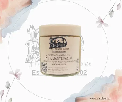 CREMA EXFOLIANTE FACIAL ROSA MOSQUETA 