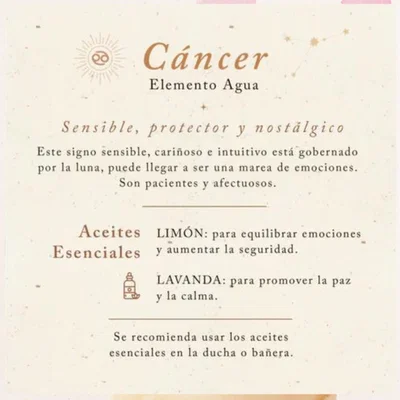 armonizador áurico - SIGNO CANCER