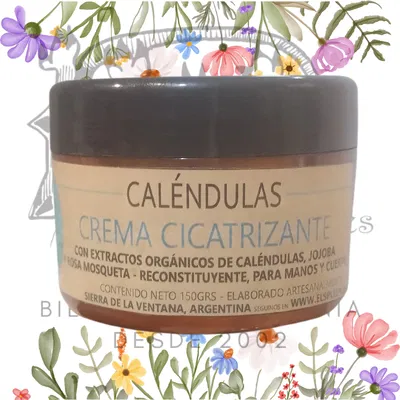 crema CALÉNDULA cicatrizante y reconstituyente