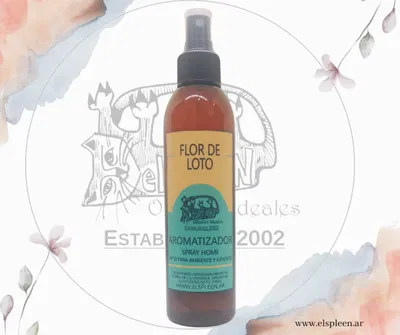 FLOR DE LOTO - aromatizador para ambientes y géneros