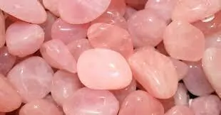 CUARZO ROSA ROLADO #1