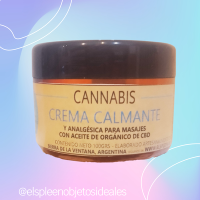 CBD - crema analgésica y calmante 150 gramos