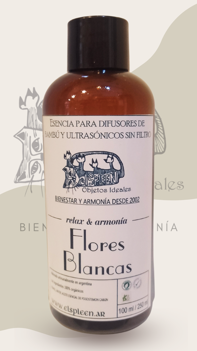 FLORES BLANCAS - esencia para difusor 100ml