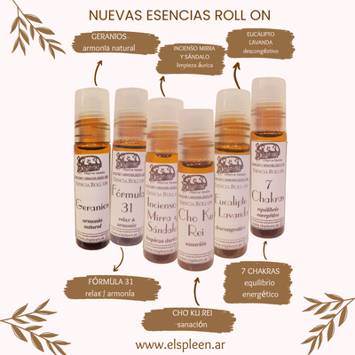 7 CHAKRAS - aceite esencial Roll On