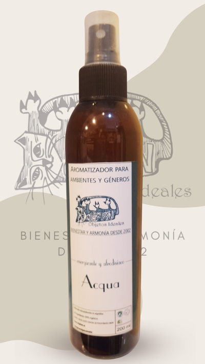 ACQUA - aromatizador para ambientes y géneros