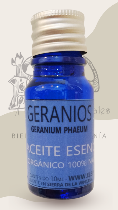 GERANIOS (geranium phaeum) - aceite esencial