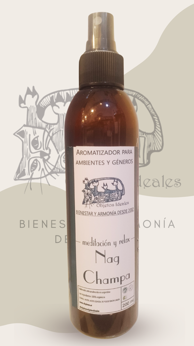 NAG CHAMPA - aromatizador para ambientes y géneros