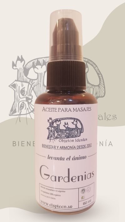 GARDENIAS - aceite para masajes