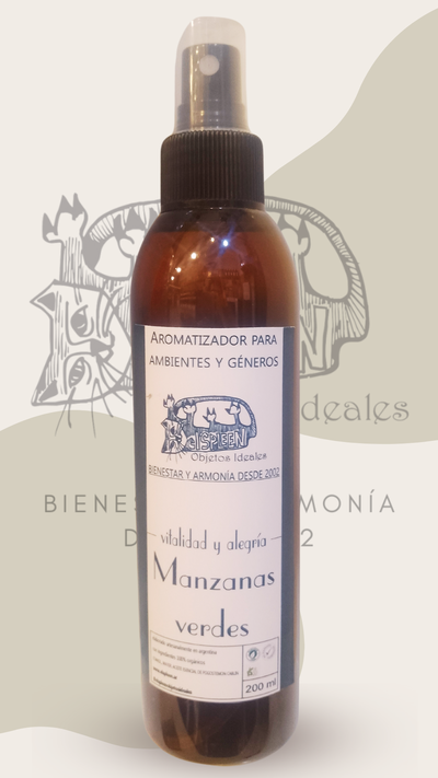 MANZANAS VERDES - aromatizador para ambientes y géneros