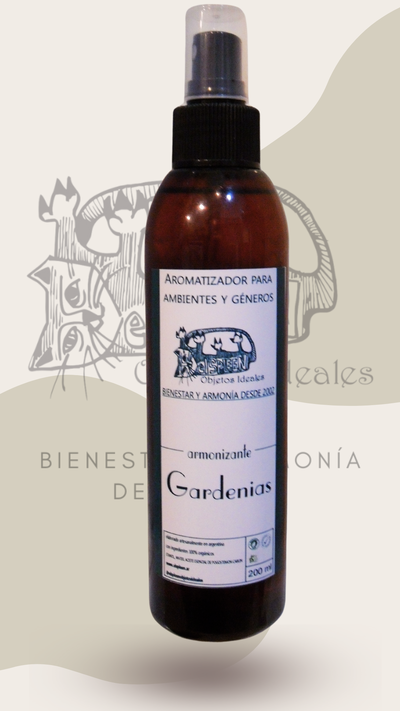 GARDENIAS - aromatizador para ambientes y géneros