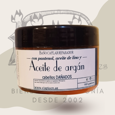 baño de crema capilar - ACEITE DE ARGÁN