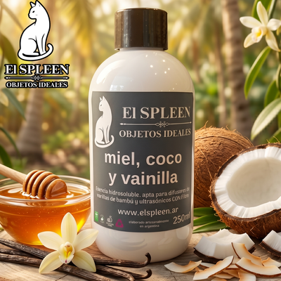 MIEL COCO Y VAINILLA esencia para difusor